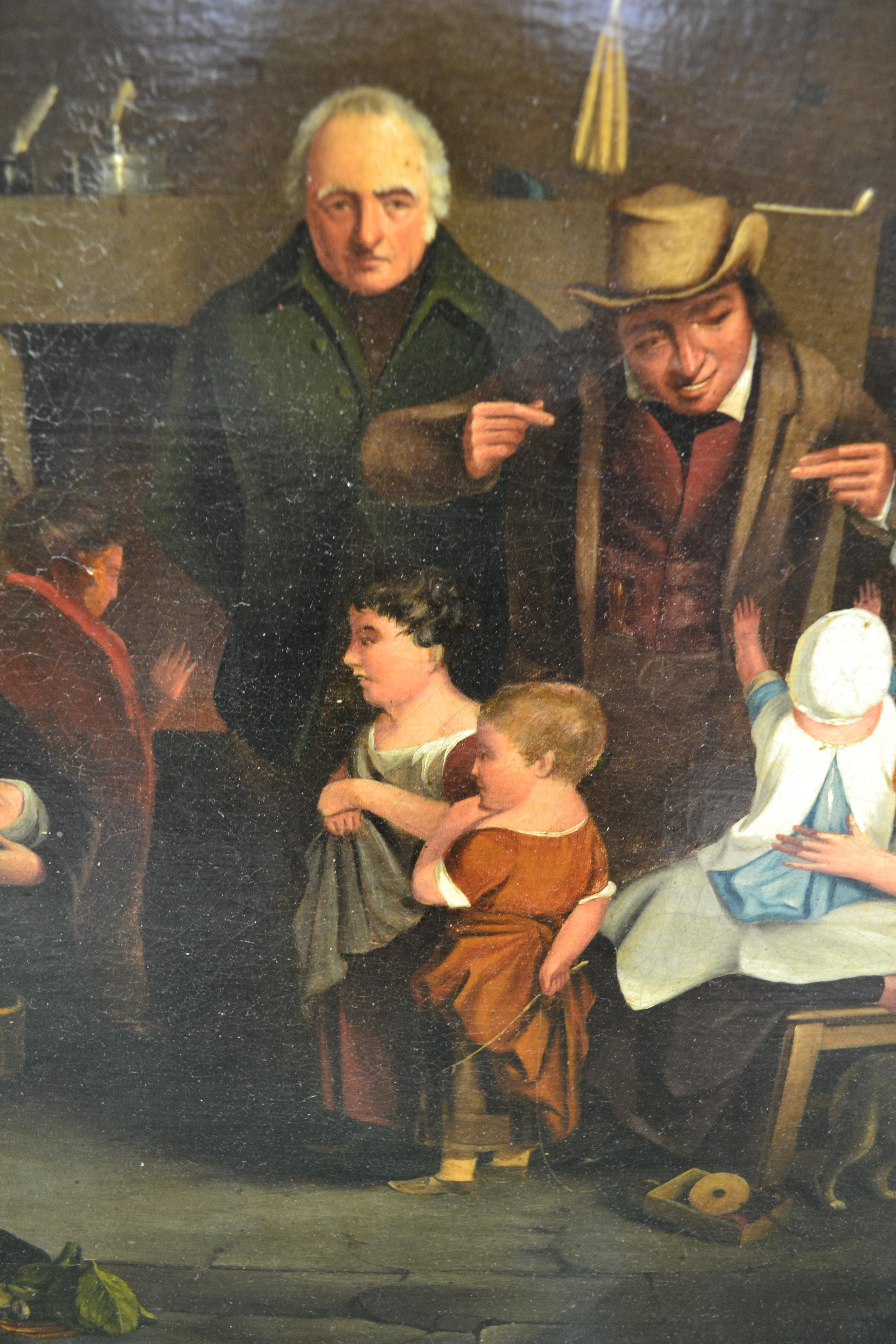 Rendition du 19e siècle du Blind Fiddler in the Tate de Sir David Wilkie en vente 3