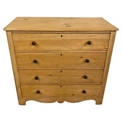 19th Century Regency Style Pine Chest of Drawers