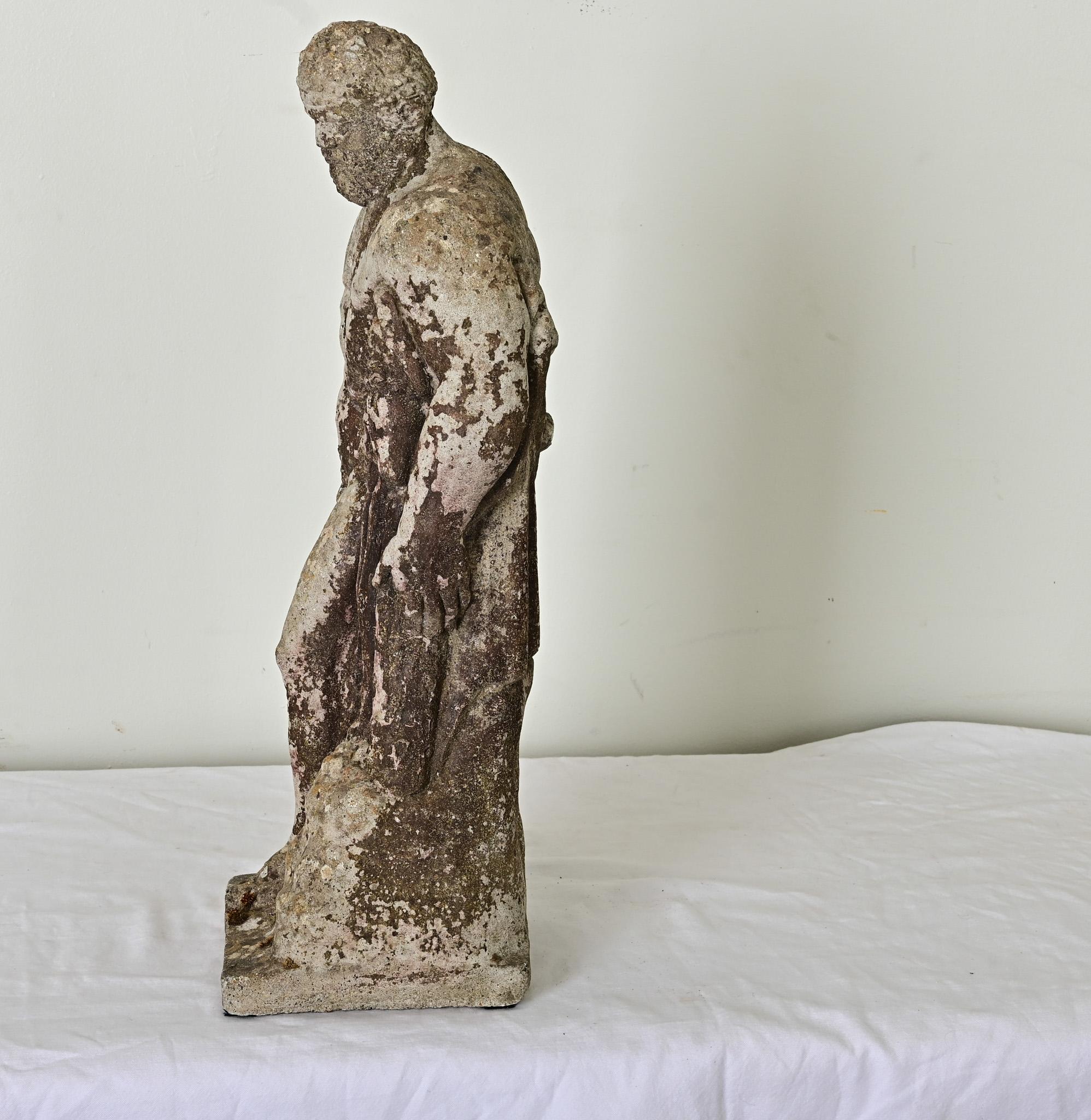 Statua di Ercole Farnese riprodotta nel XIX secolo in vendita 3