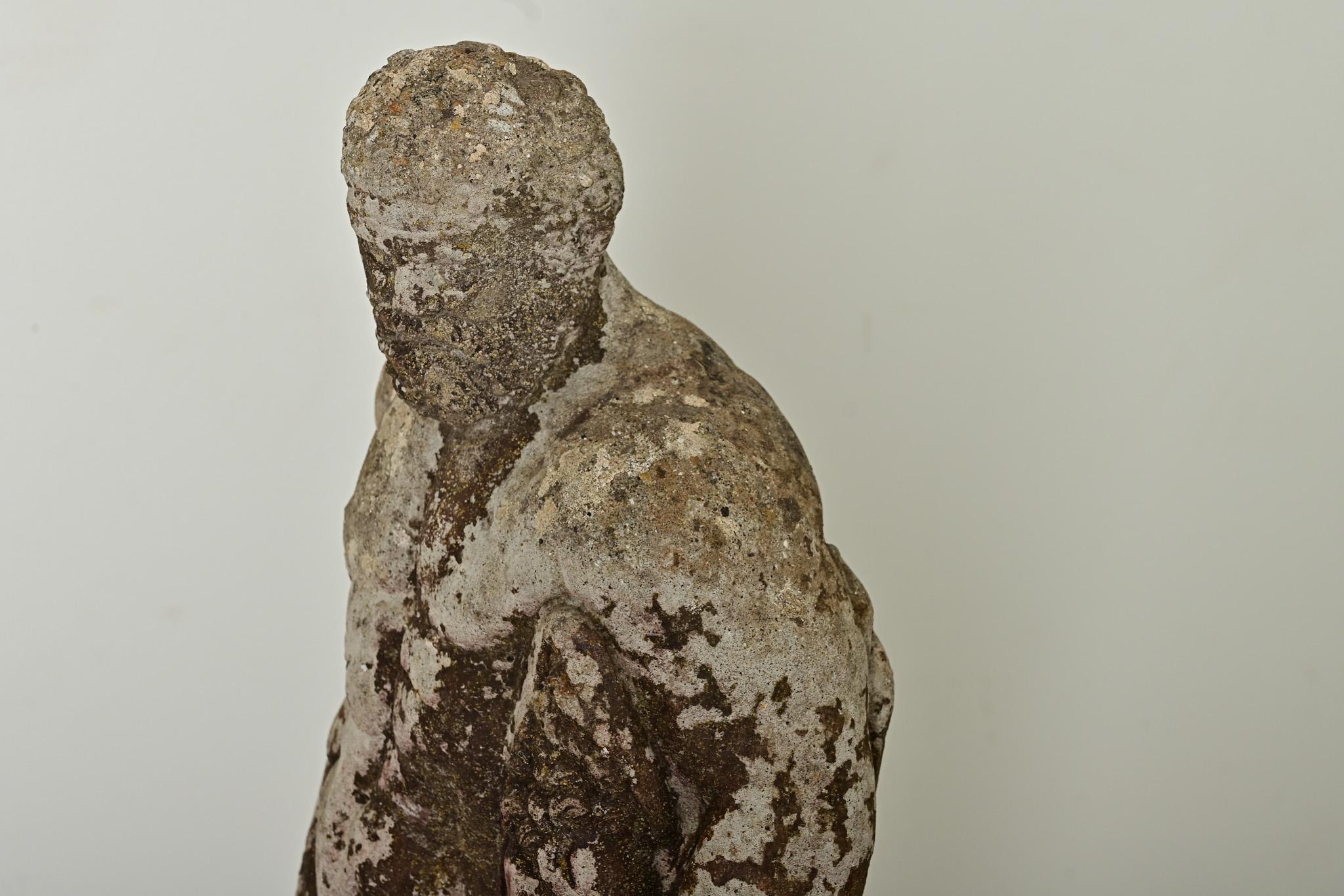 Statua di Ercole Farnese riprodotta nel XIX secolo in vendita 6