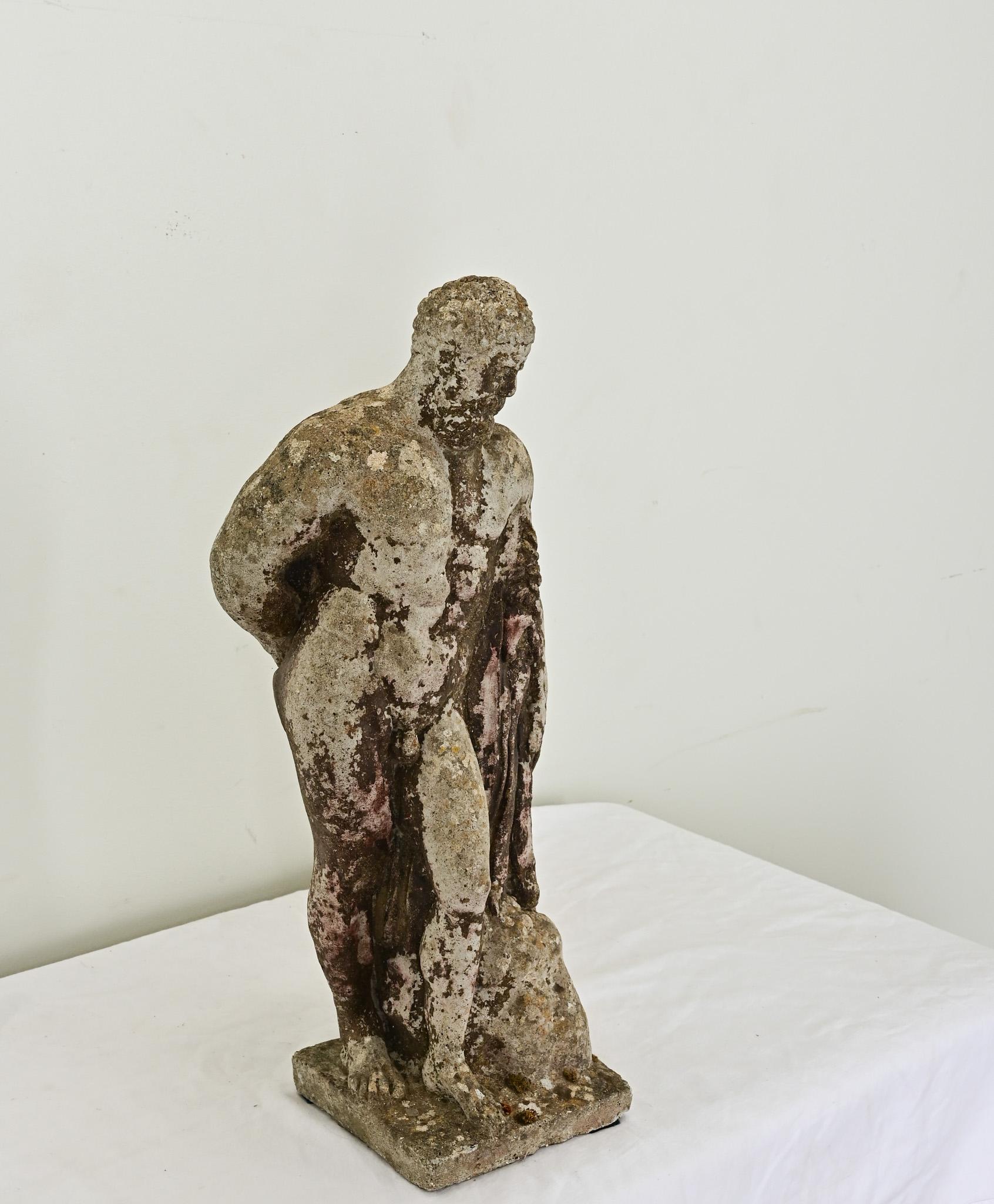 Calco Statua di Ercole Farnese riprodotta nel XIX secolo in vendita
