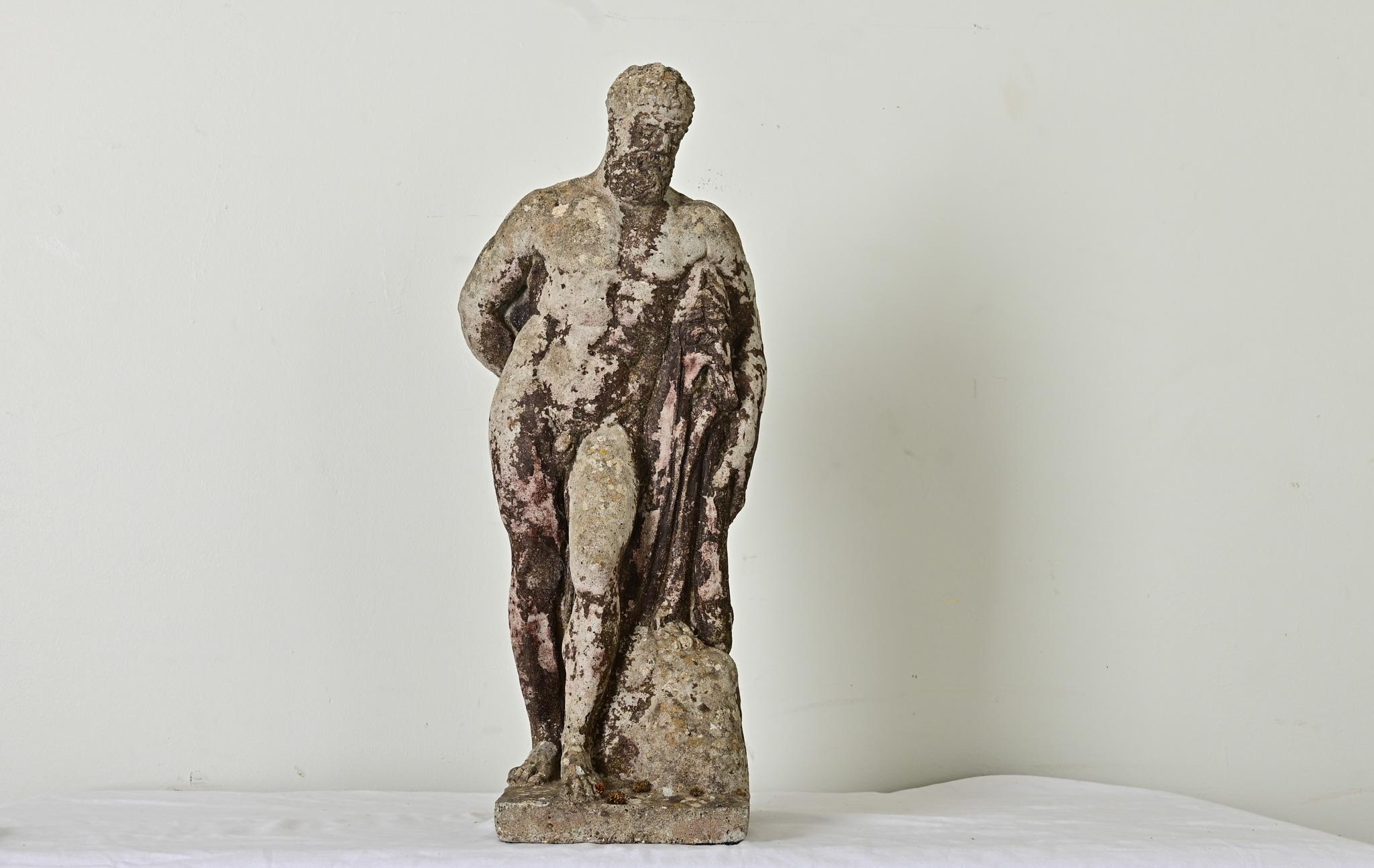 Statua di Ercole Farnese riprodotta nel XIX secolo In condizioni buone in vendita a Baton Rouge, LA
