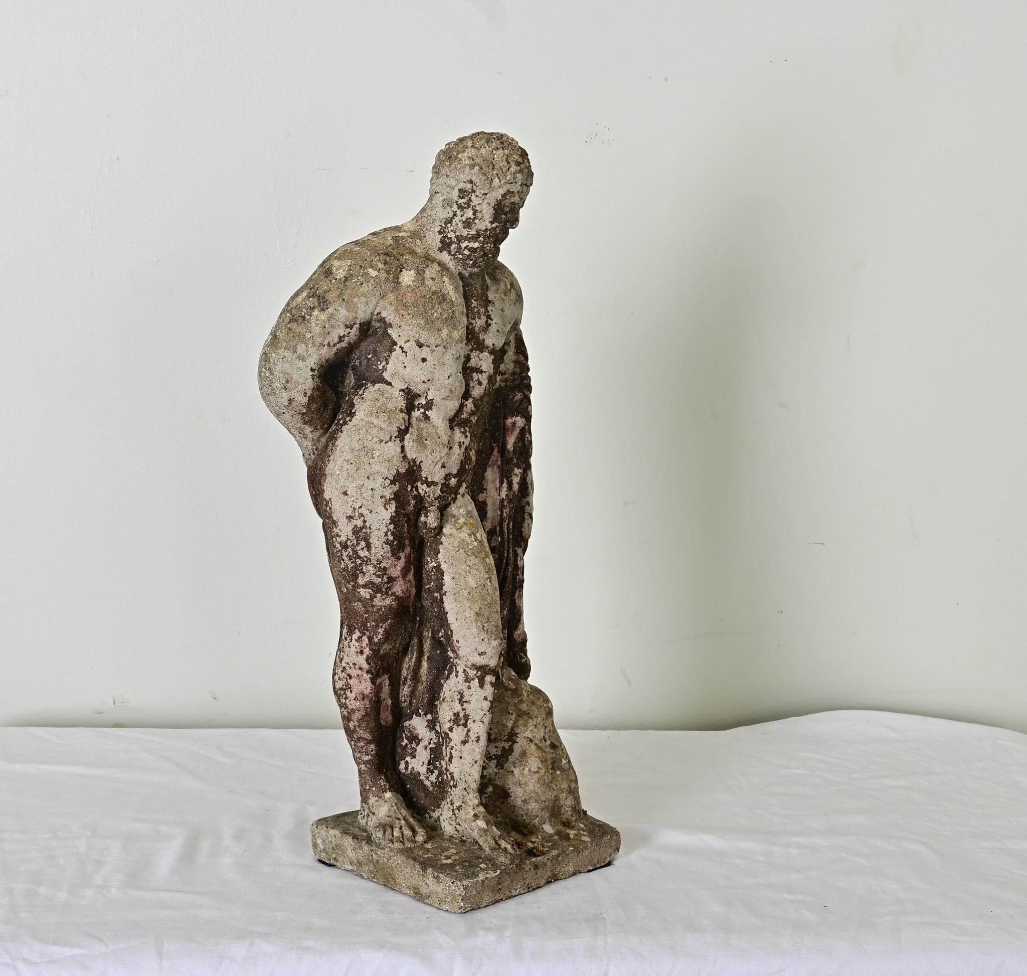 Pietra Statua di Ercole Farnese riprodotta nel XIX secolo in vendita