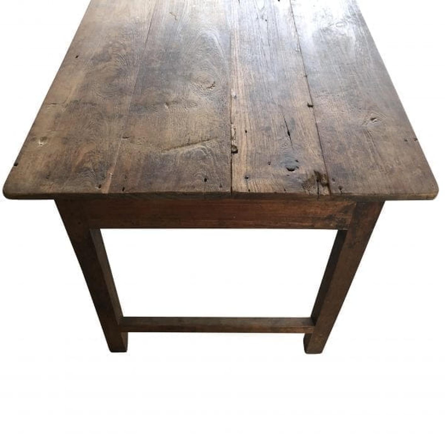 19th Century French Walnut Restoration Table In Good Condition In West Palm Beach, FL