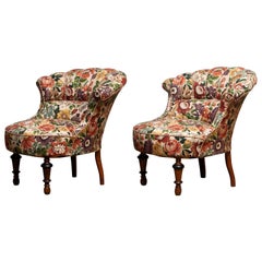 Napoleon III Slipper Chairs