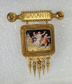 19th Century Revivalist Brooch, Eugene Fontenay