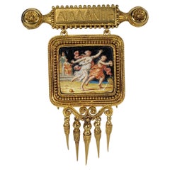 19th Century Revivalist Brooch, Eugene Fontenay
