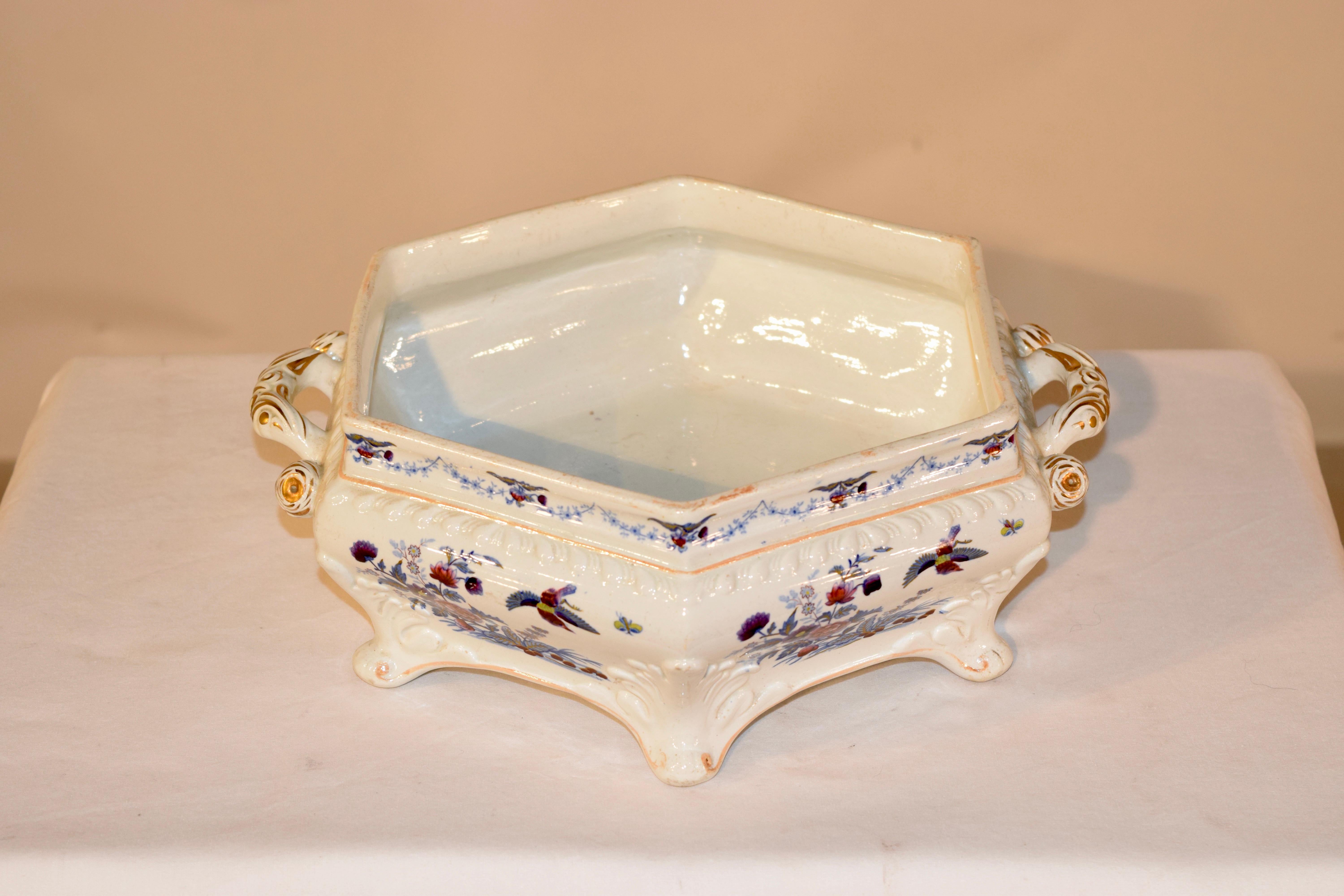 19th Century Ridgeway Bowl In Good Condition For Sale In High Point, NC