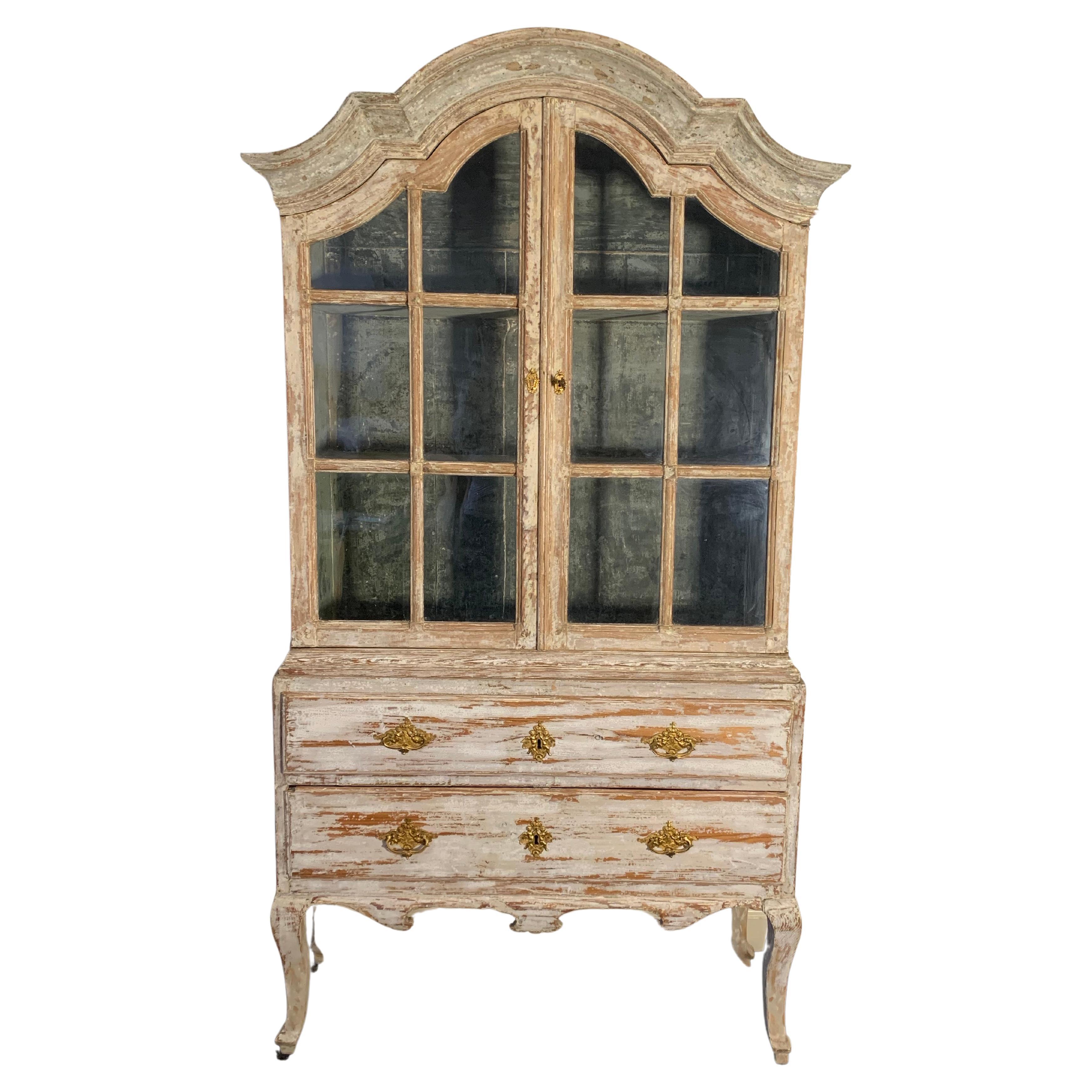 19th Century Rococo Cabinet For Sale