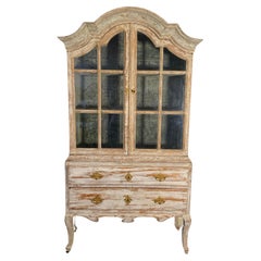 Antique 19th Century Rococo Cabinet
