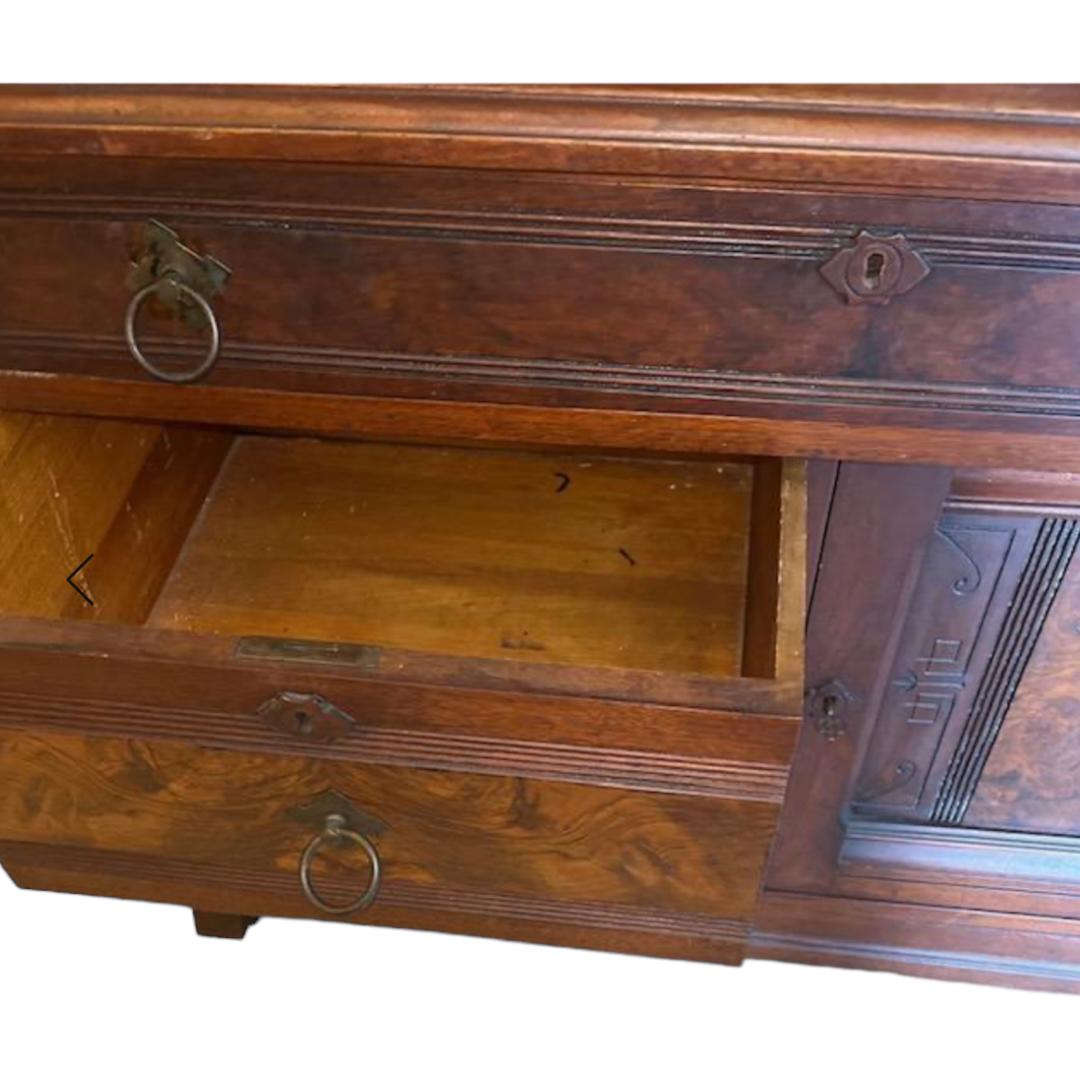 19th Century Roll Top Desk & Bookcase In Good Condition For Sale In Naples, FL