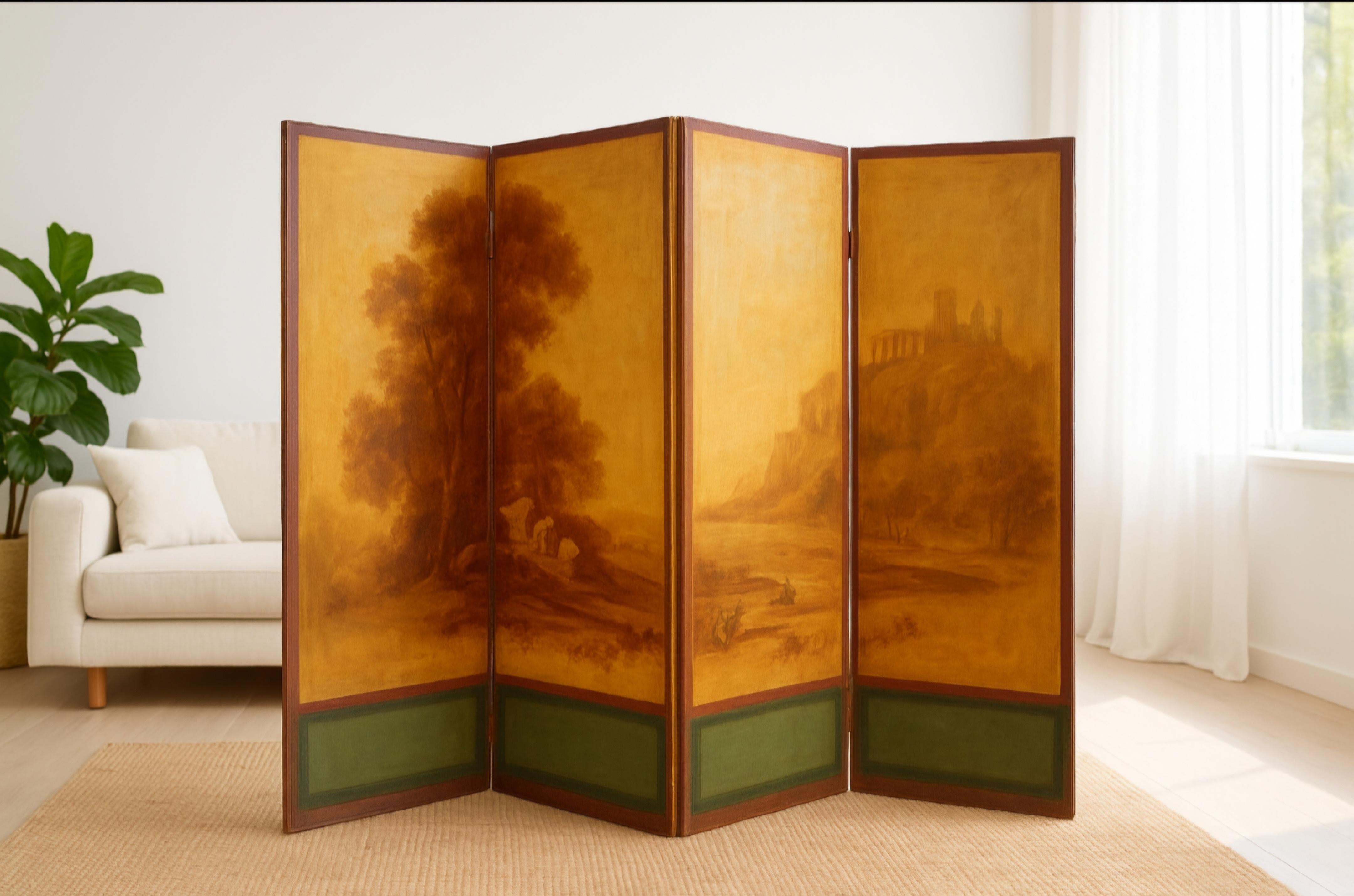 Paravent de chambre du 19ème siècle French Room en vente 4