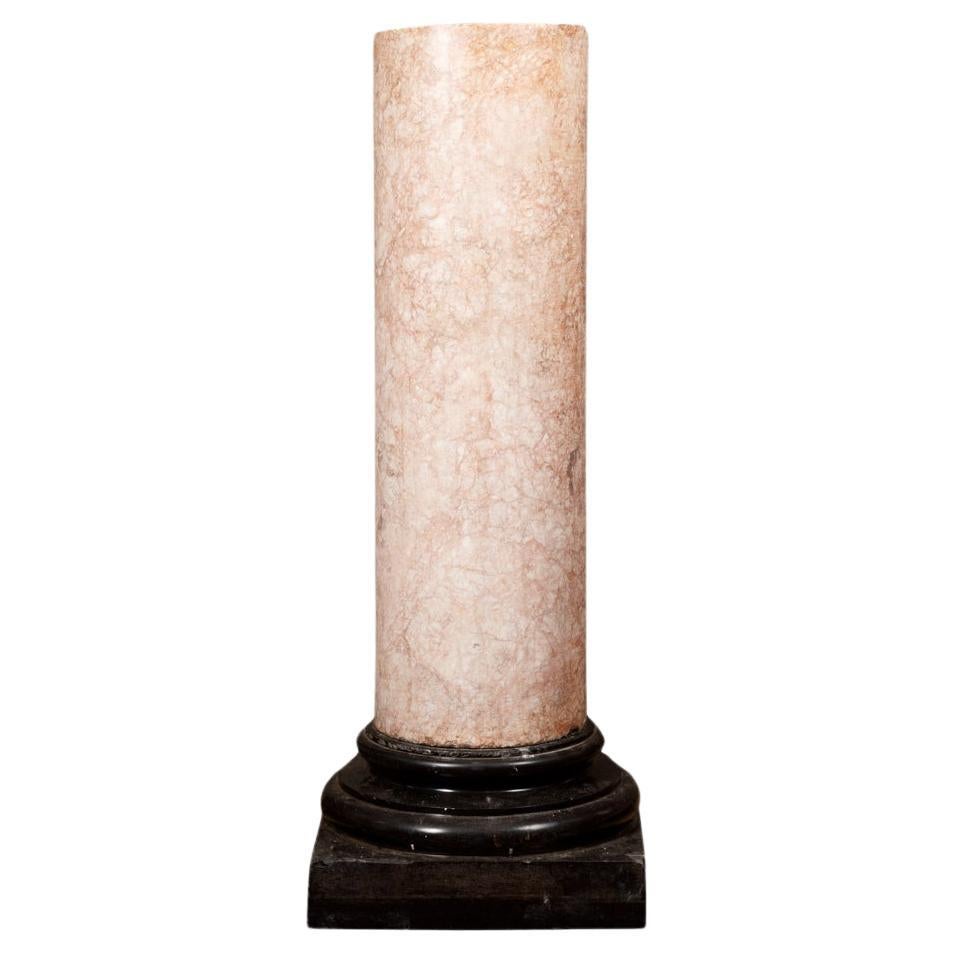 19th Century Rosé Boréal Pillar For Sale