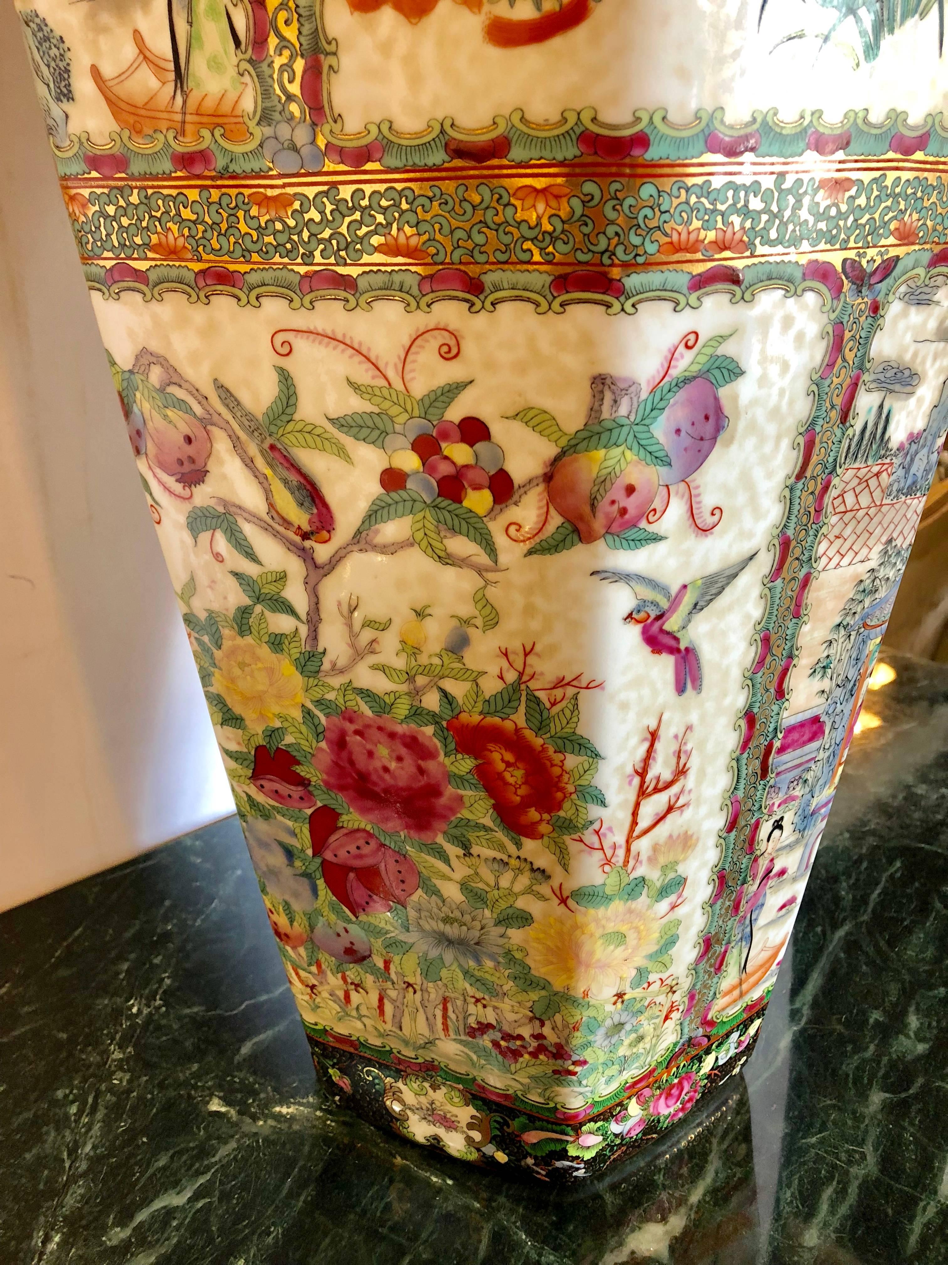 19th Century Rose Medellin Large Covered Jar Ching Dynasty 8