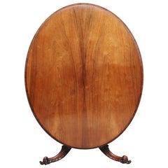 19th Century Rosewood Breakfast Table