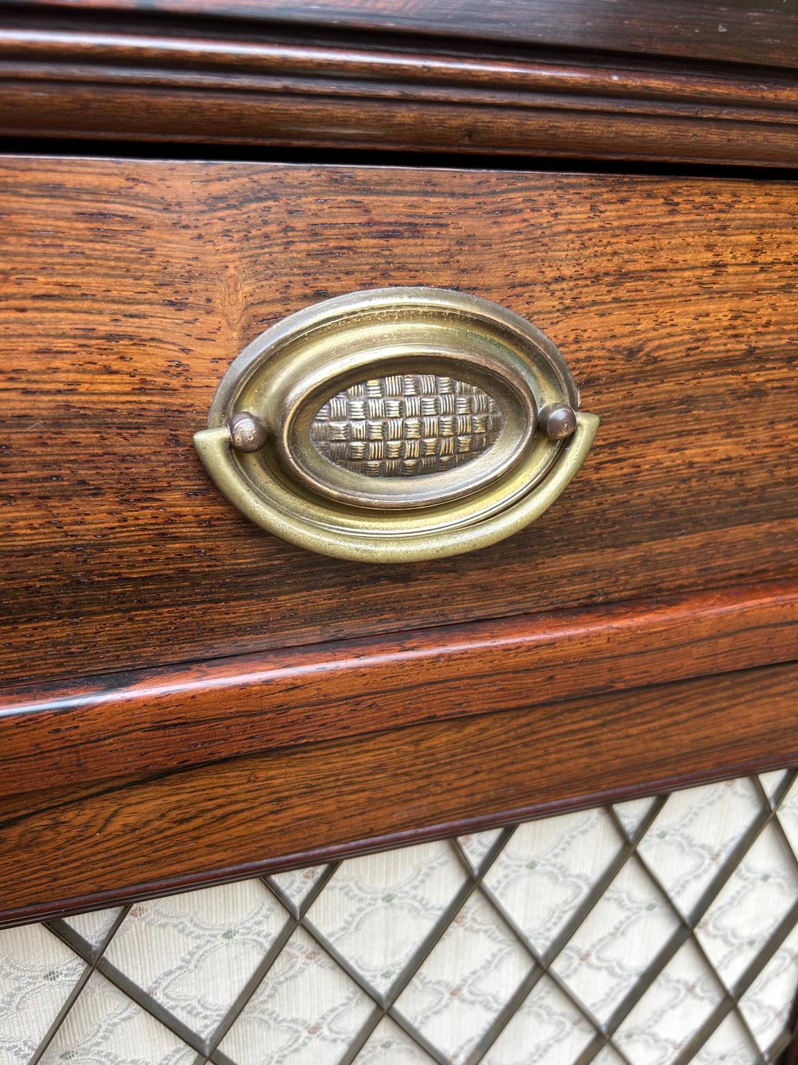 Chiffoniere in palissandro del XIX secolo in vendita 5
