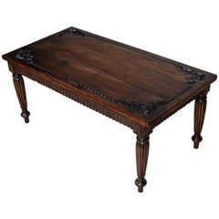 Antique 19th Century Rosewood Coffee Table