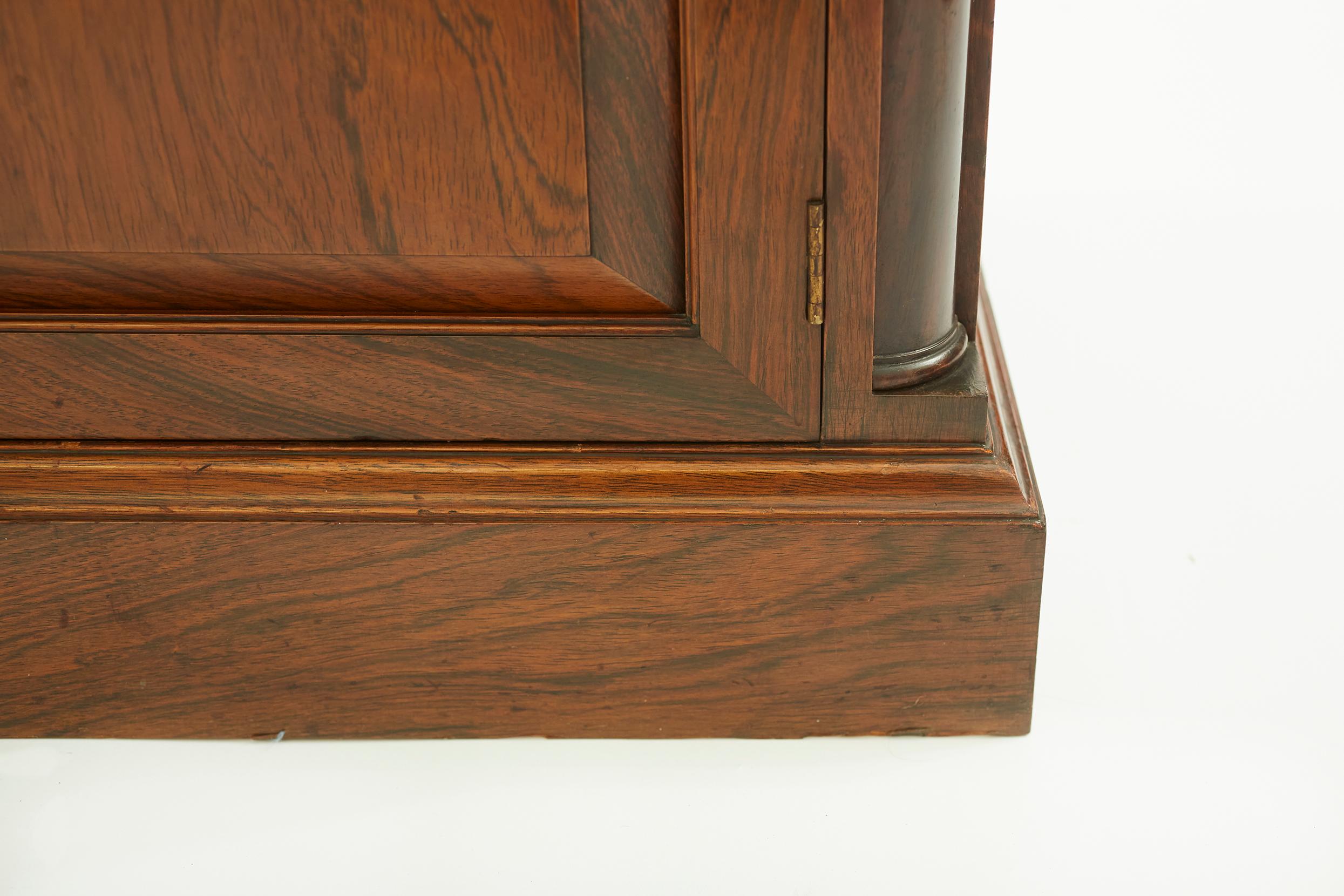 19th Century Rosewood Display Cabinet / Bookcase 2