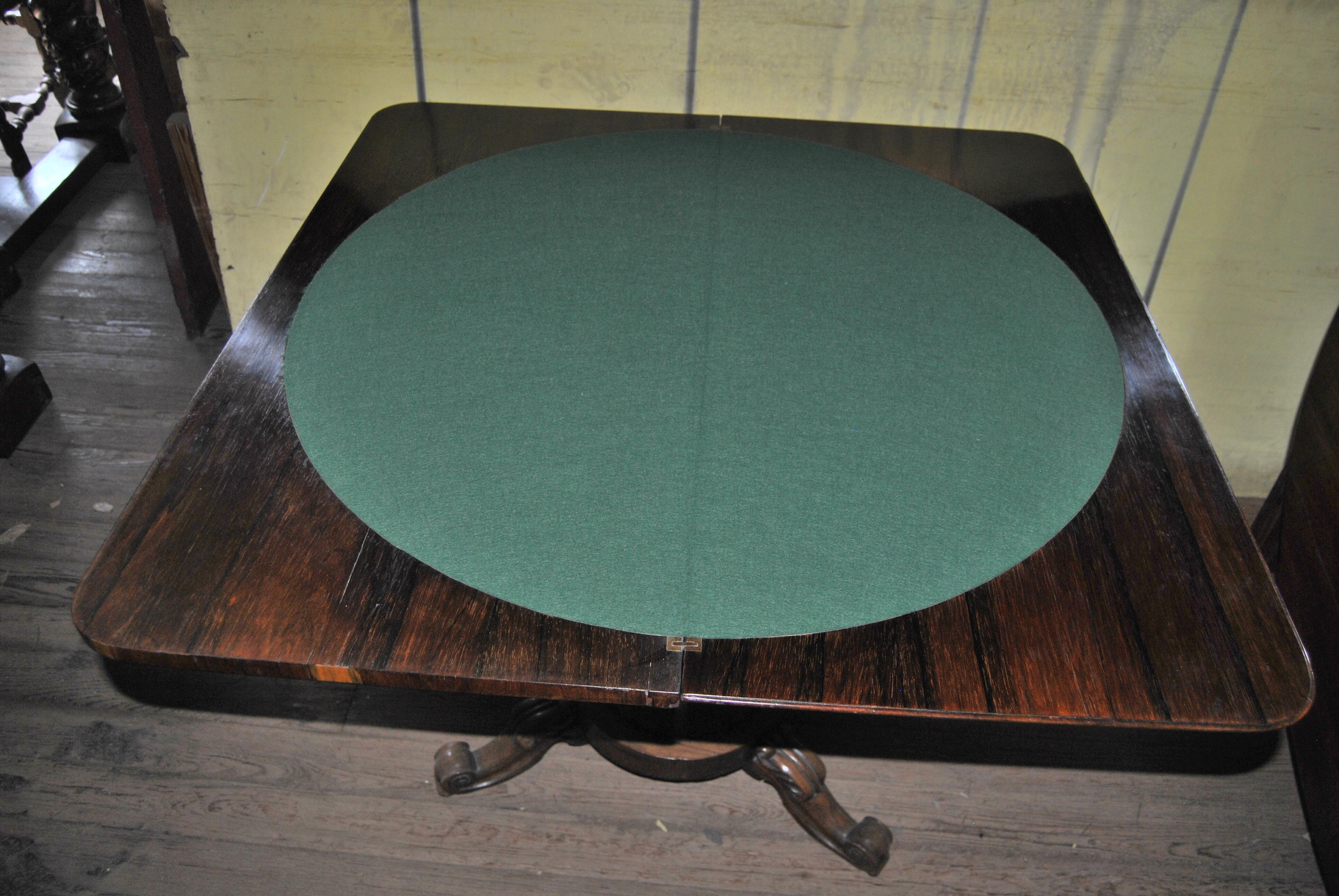 antique card tables