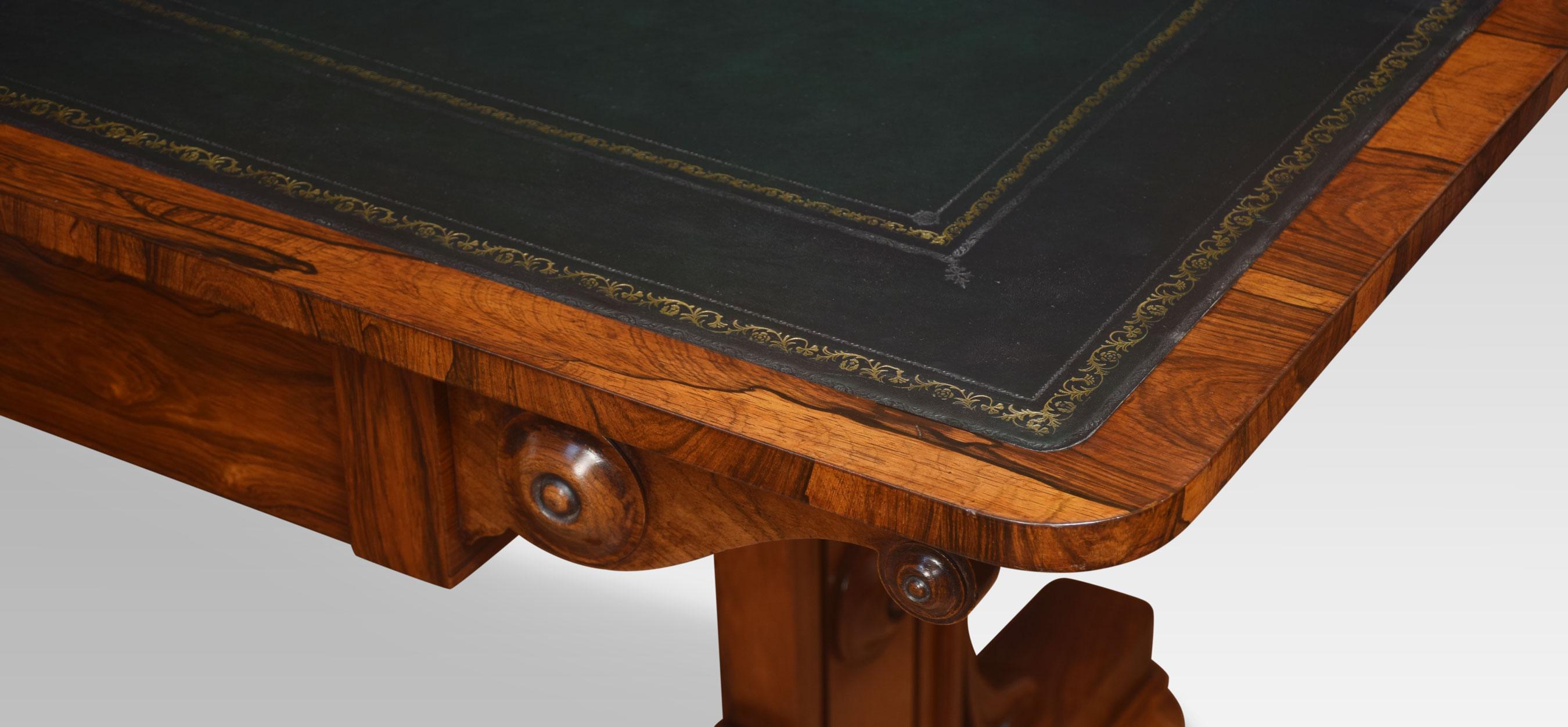 19th Century Library Table For Sale 5