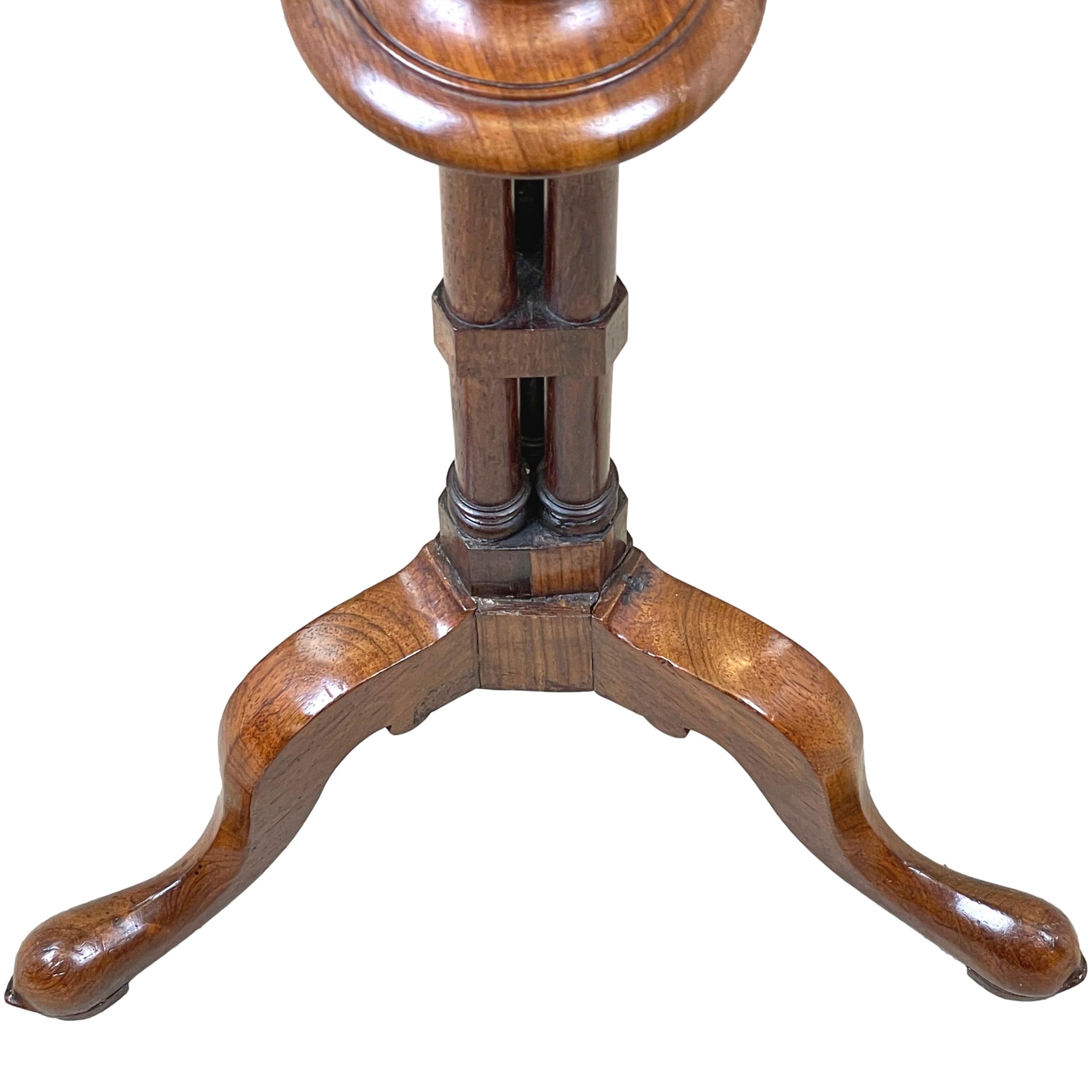 19th Century Rosewood Piecrust Occasional Table 4