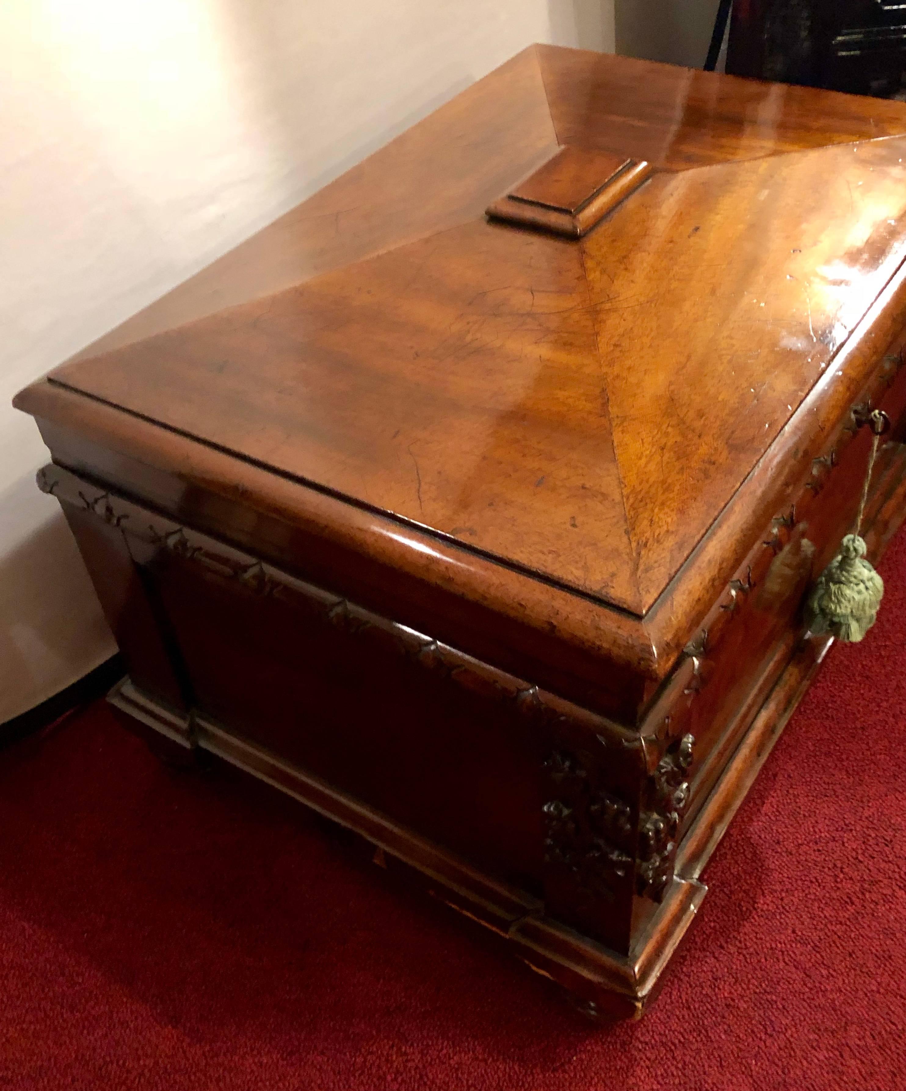 Mid-19th Century 19th Century Rosewood Wine Cooler. Rococo Lead Lined. 