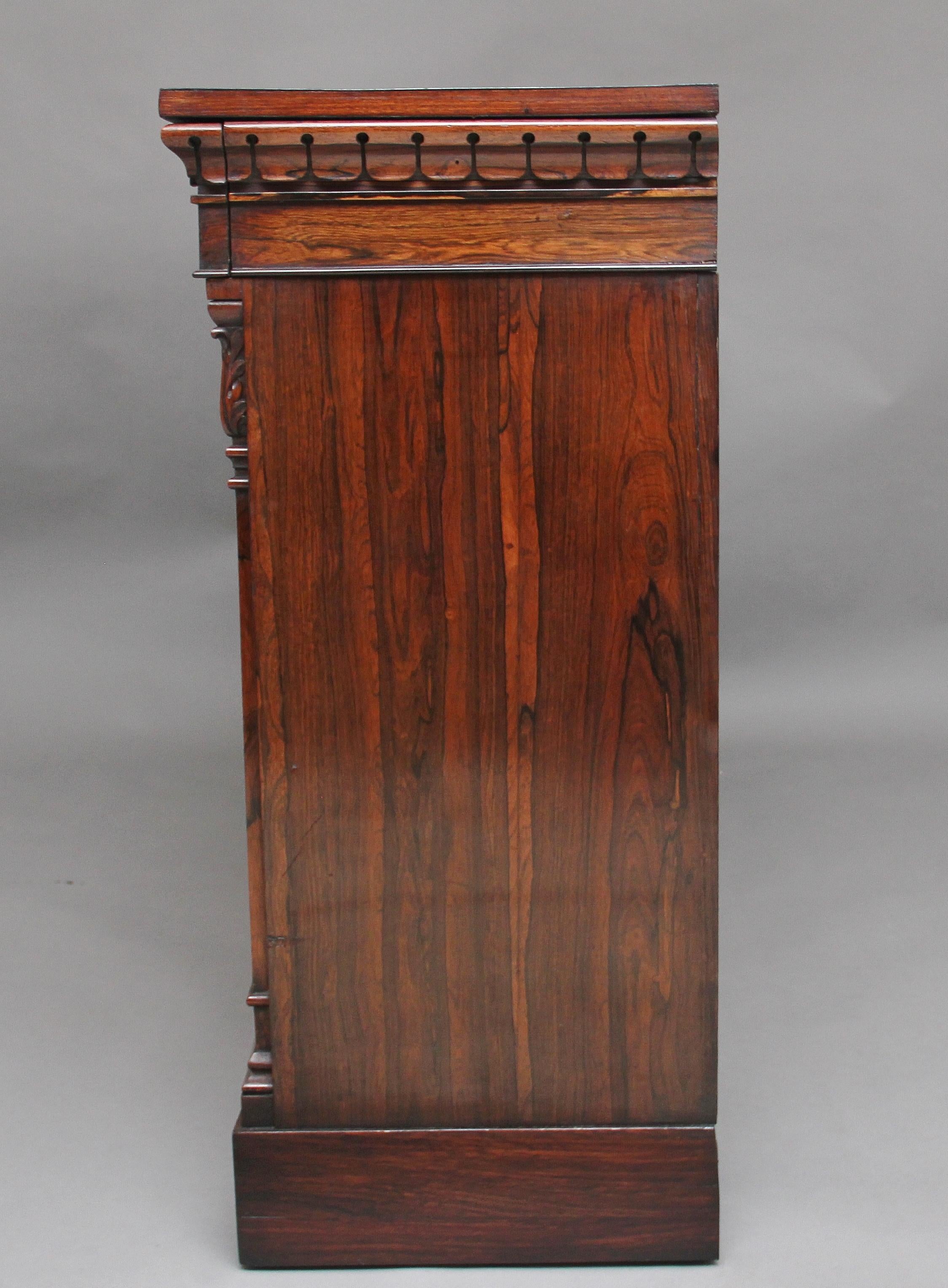 Mid-19th Century 19th Century Rosewood Side Cabinet