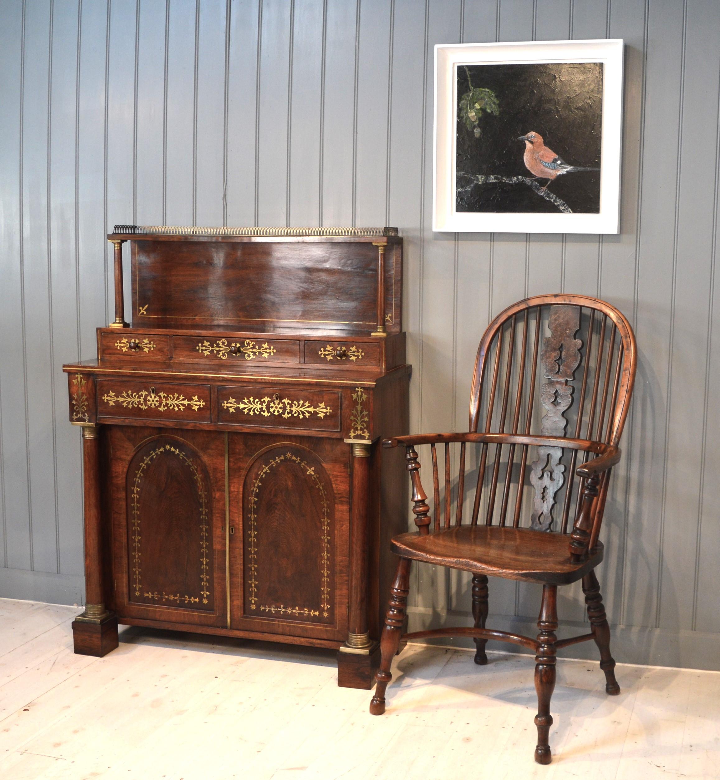 19th Century Rosewood Side Cabinet For Sale 1