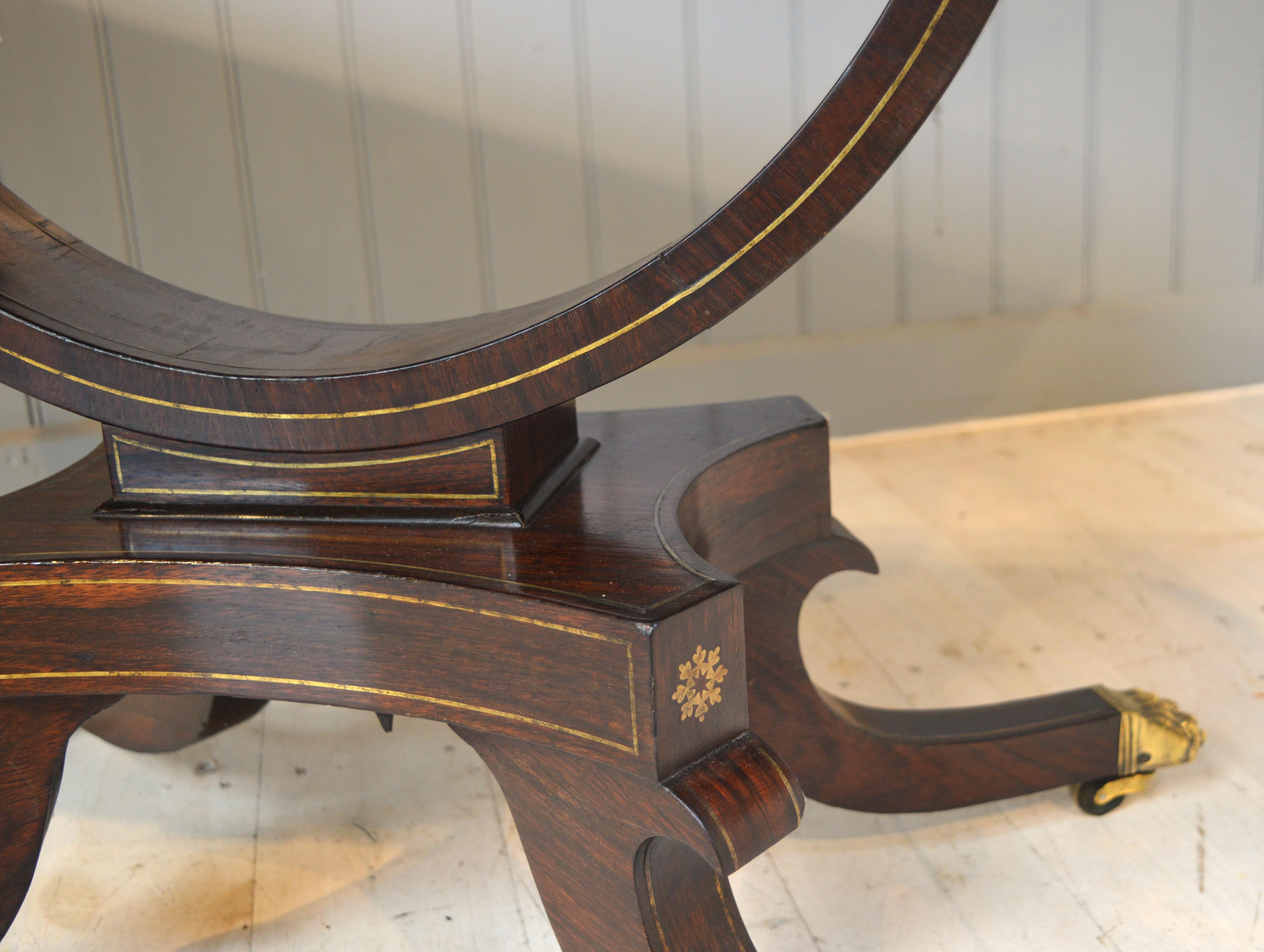 19th century rosewood sofa table 7