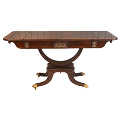 Antique 19th century rosewood sofa table