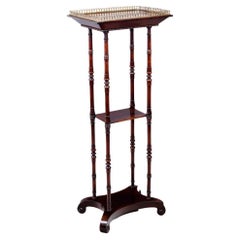 19th Century Rosewood Three-Tier What-Not