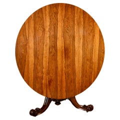 19th Century Rosewood Tilt-Top Table