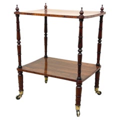 19th Century Rosewood Two Tier Étagère