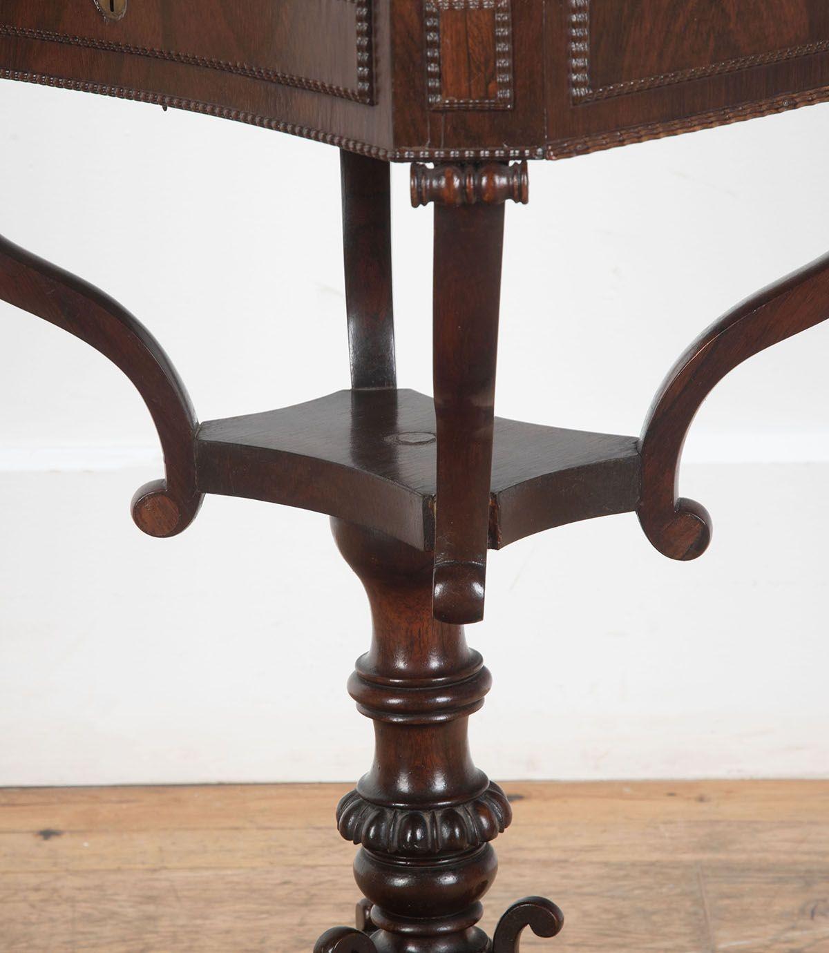 19th Century Rosewood Work Table 2