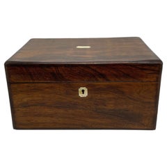 19th Century Rosewood Writing Box