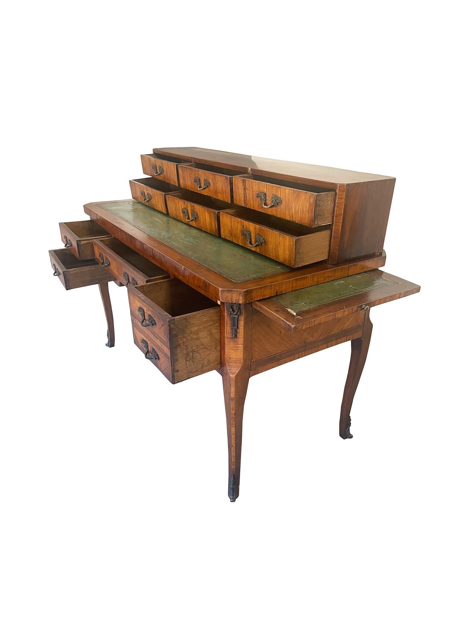 19th Century Rosewood Writing Desk In Good Condition For Sale In New York, NY