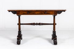 19th Century Rosewood Writing Table