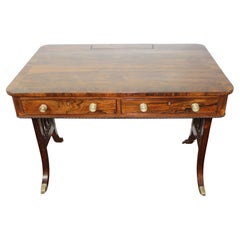 19th century Rosewood Writing Table
