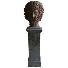 19th Century French Plaster Statue Of George Washington Antique French Decor For Sale At 1stdibs