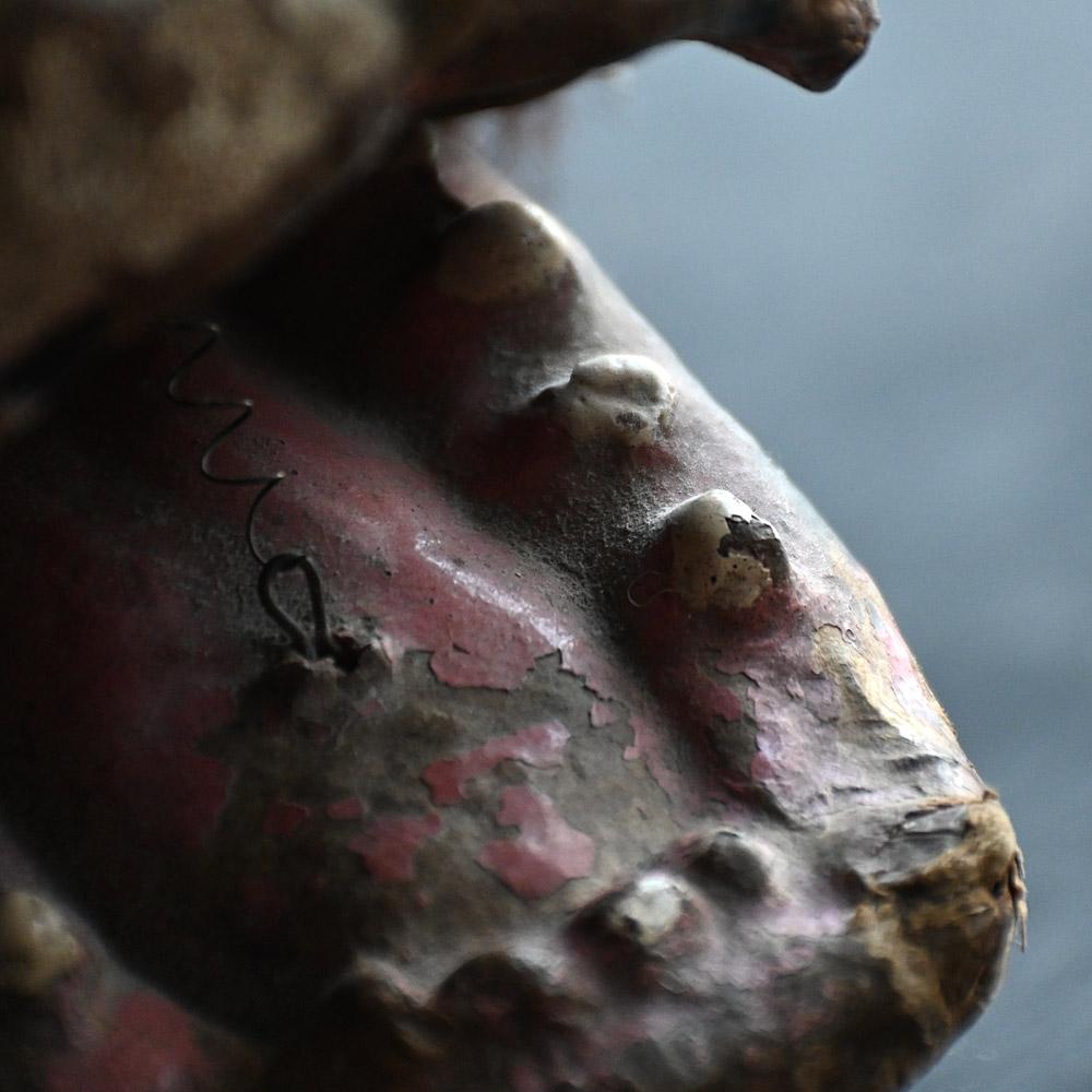 19th Century Roullet Decamp Growling Dog In Distressed Condition For Sale In London, GB