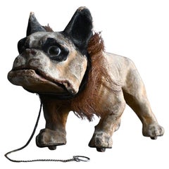 Perro Gruñendo Roullet Decamp Siglo XIX