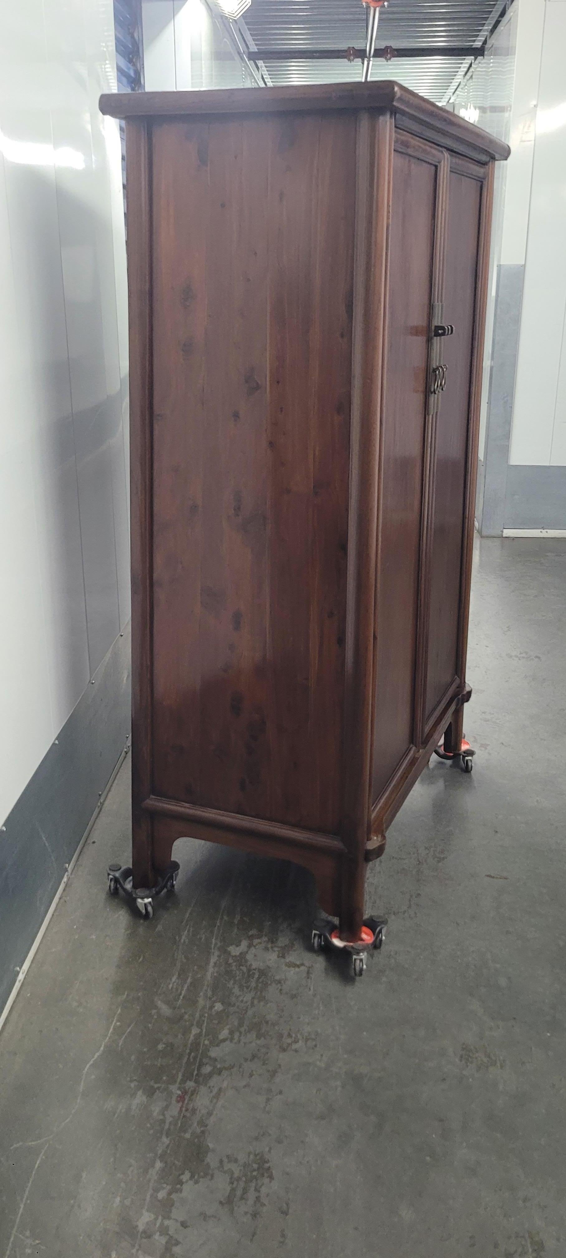 19th Century Round Cornered Cabinet For Sale 8