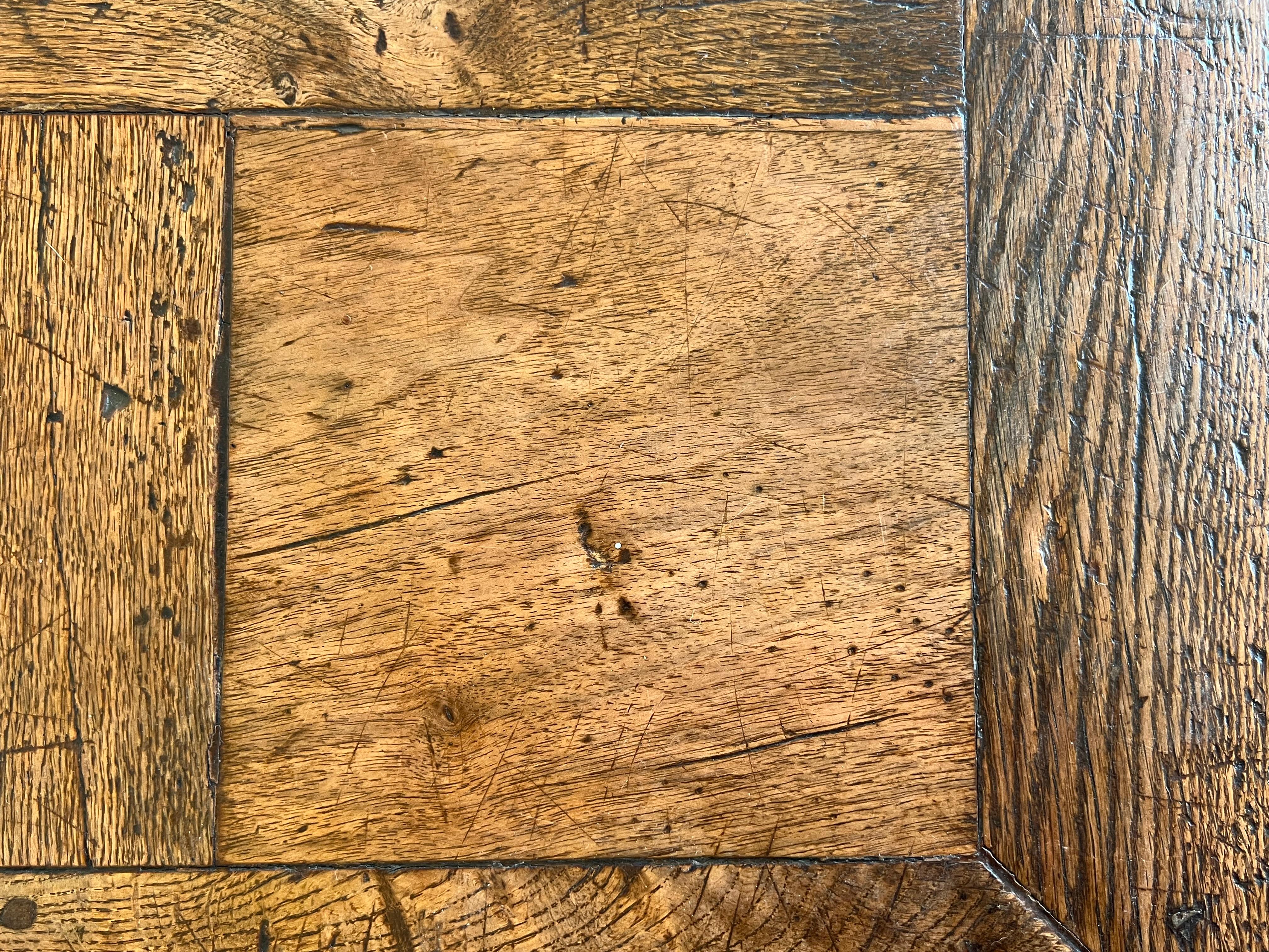 19th Century Round Inlaid Dining Table 4