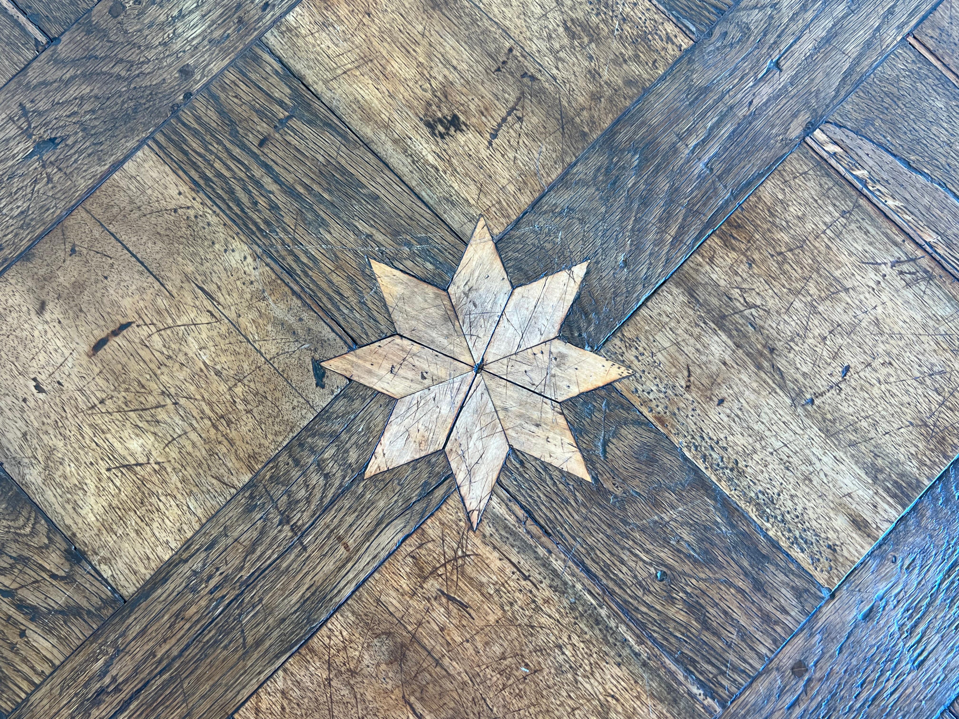 19th Century Round Inlaid Dining Table 7
