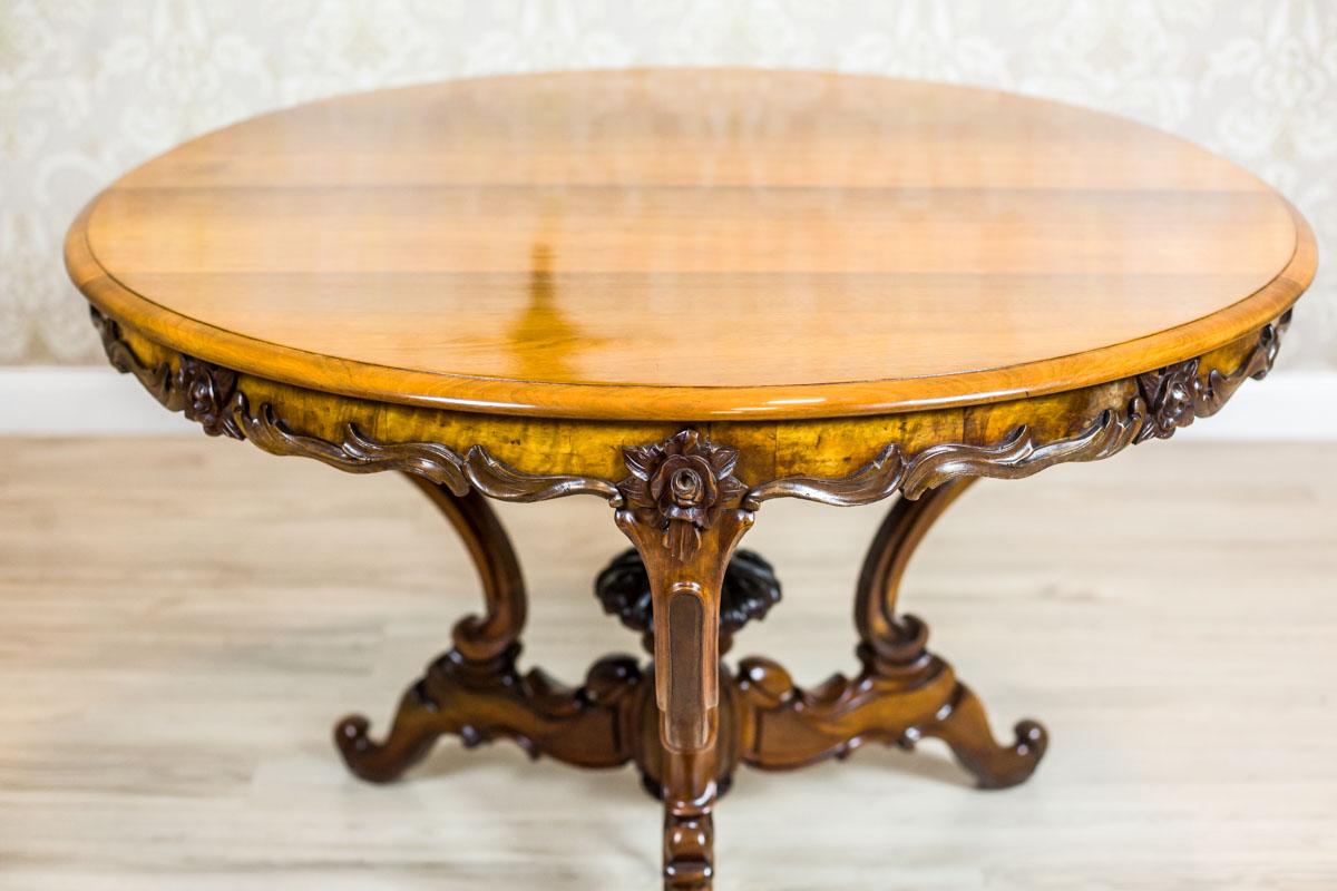 French 19th Century Round Louis Philippe Table