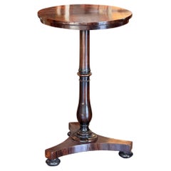 19th Century Round Rosewood Table