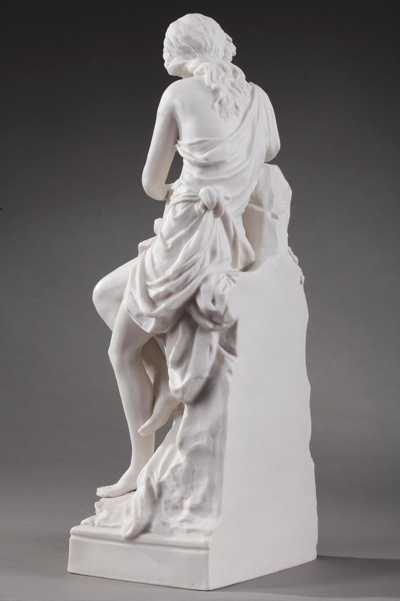 19th Century Royal Dux Bohemia Woman with Amphora 2