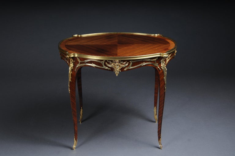 19th Century Royal Side Table Francois Linke, Paris. Signed For Sale 7