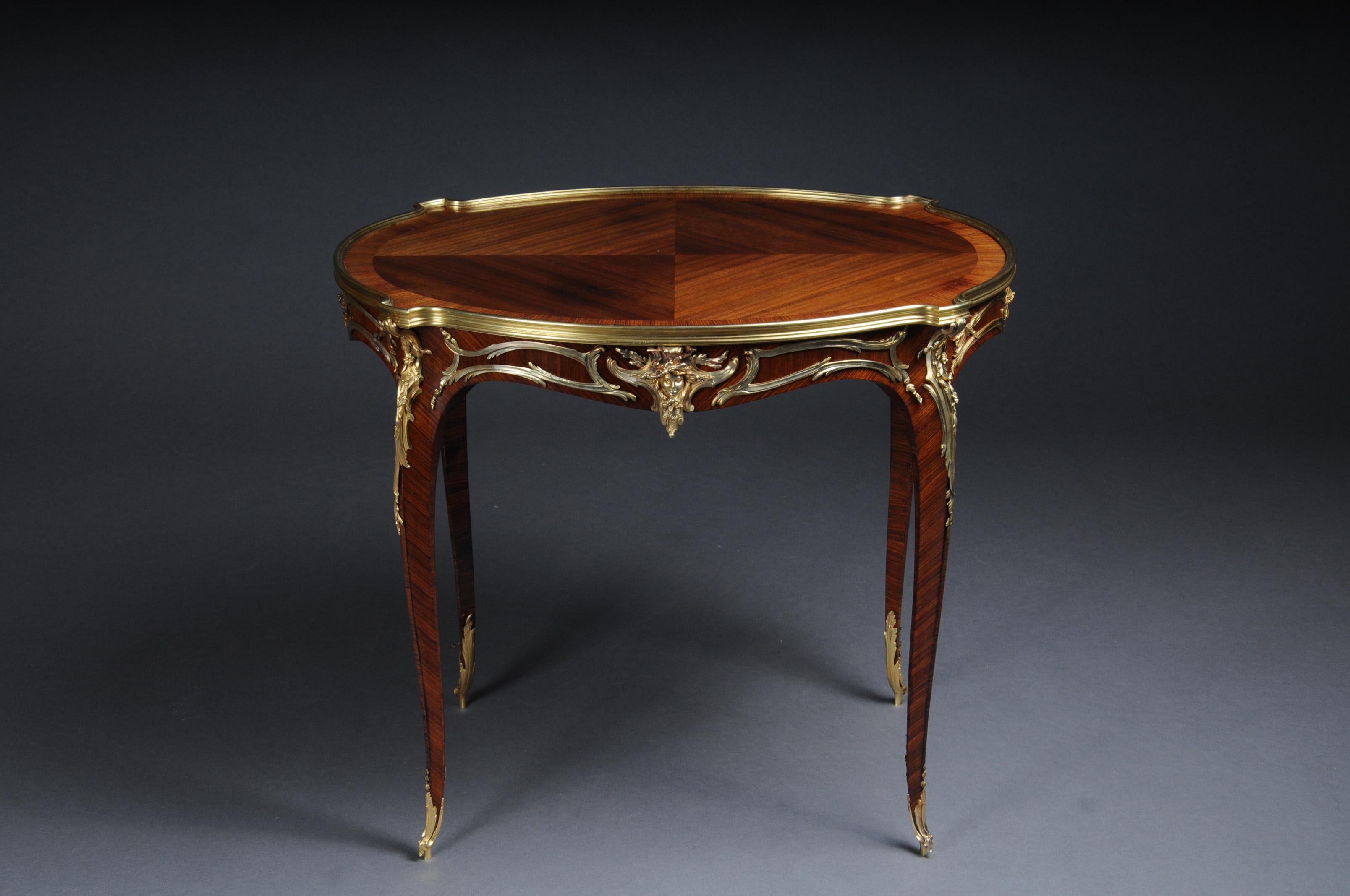 19th Century Royal Side Table Francois Linke, Paris, Signed For Sale 7