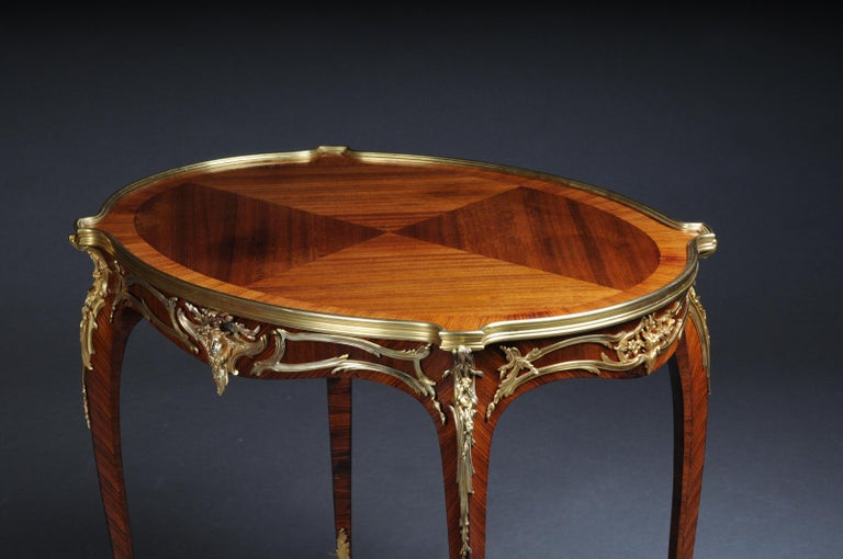 19th Century Royal Side Table Francois Linke, Paris. Signed For Sale 8
